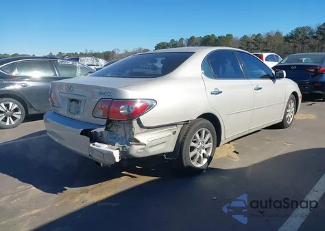 2003 Lexus Es 300 z USA, uszkodzony, nr VIN JTHBF30G036013028